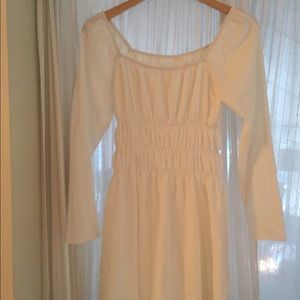 Reformation white clemence dress